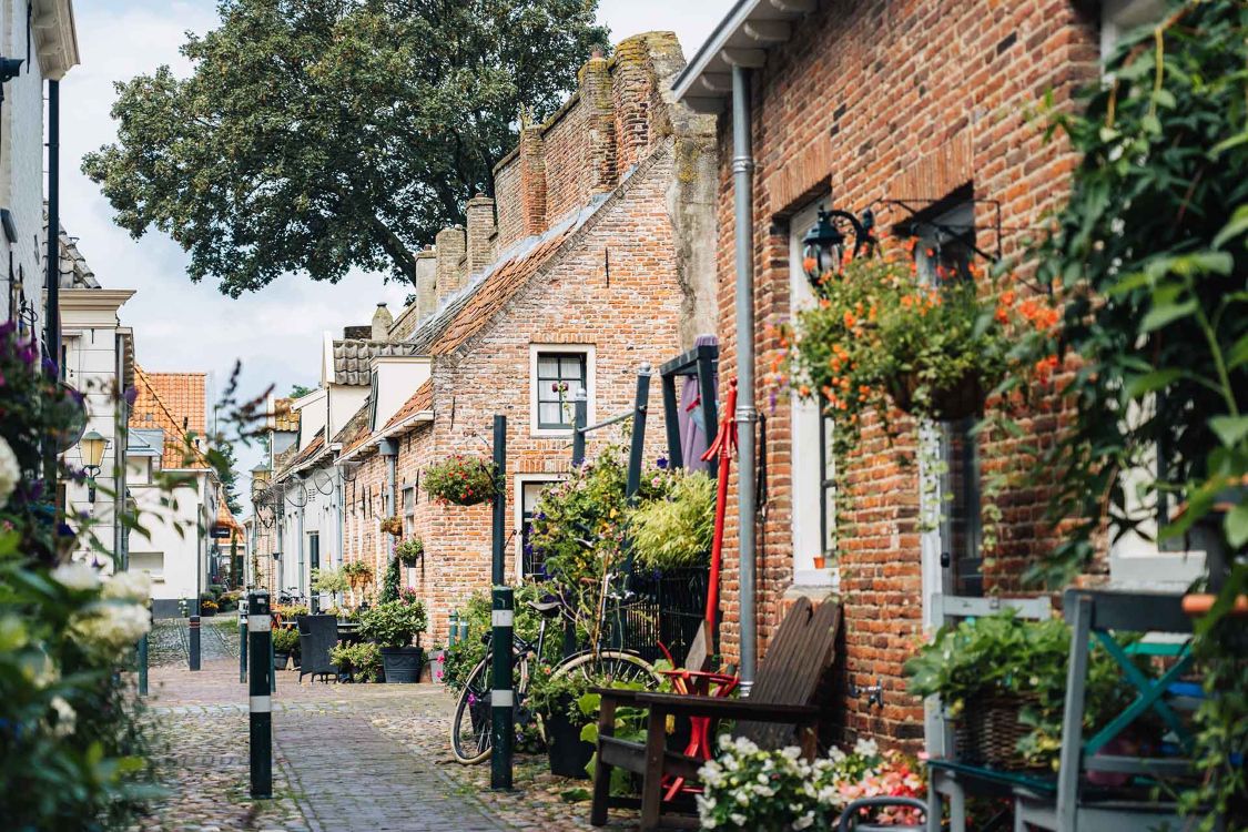 Historische straatjes in Elburg