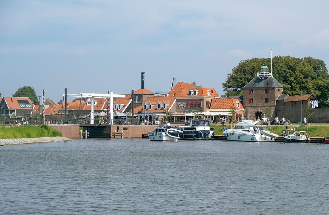 Fietsen langs het Veluwemeer naar Harderwijk